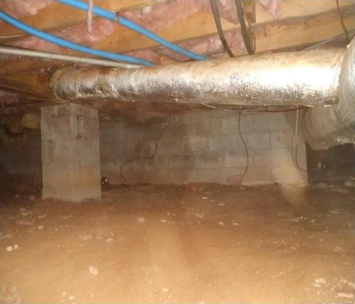 After, Mold Damage in Crawl Space